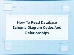 Understanding Database Schema Diagrams and Relationships
